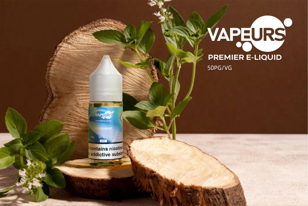 High Quality Natural Electronic Cigarette Disposable Vape Nicotine Salt Vape Juice Concentrated Fruit Flavors