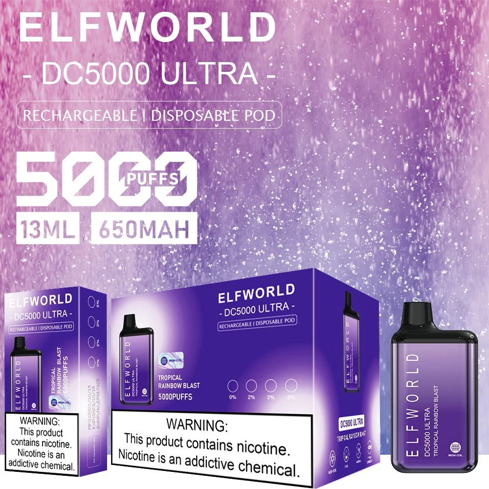 Wholesale I Vape Elfworld 5000 Puffs Disposable Vape