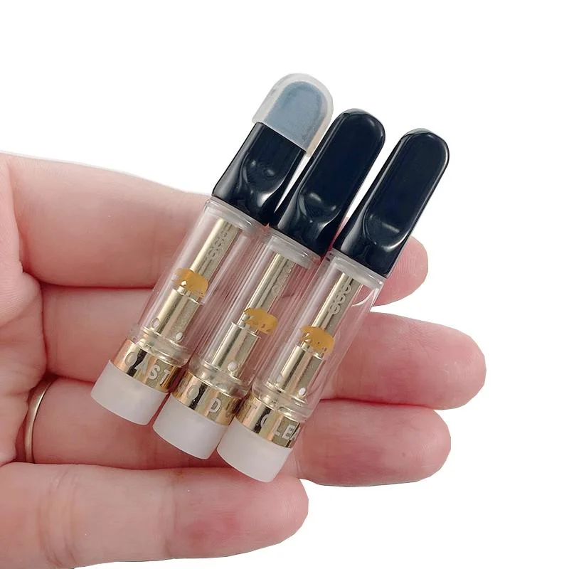 Gold Coast Clear Vape Cartridge No Leakage Guarantee 0.8ml 1.0ml 510 Thread Thick Oil Carts