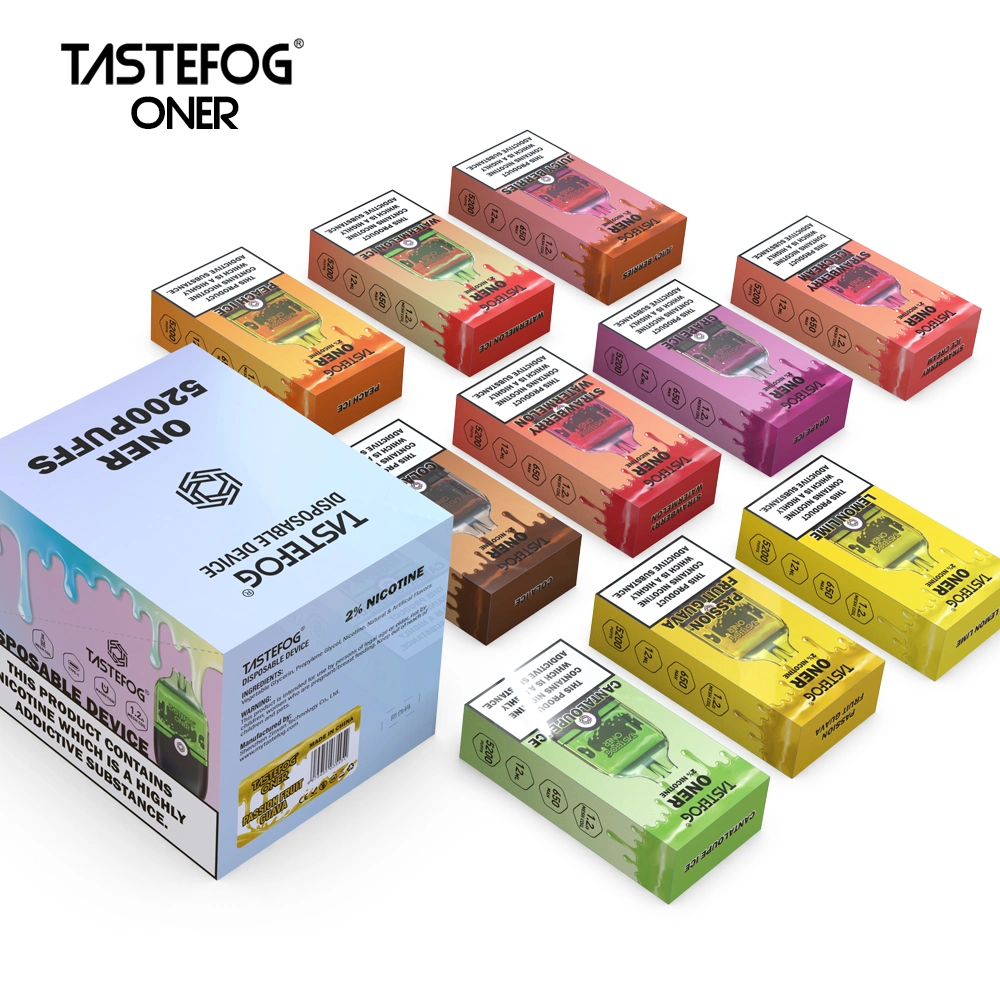 The Longest-Lasting Disposable Vape Pen Tastefog Oner 5200puff with 10 Amazing Flavors Wholesale Price