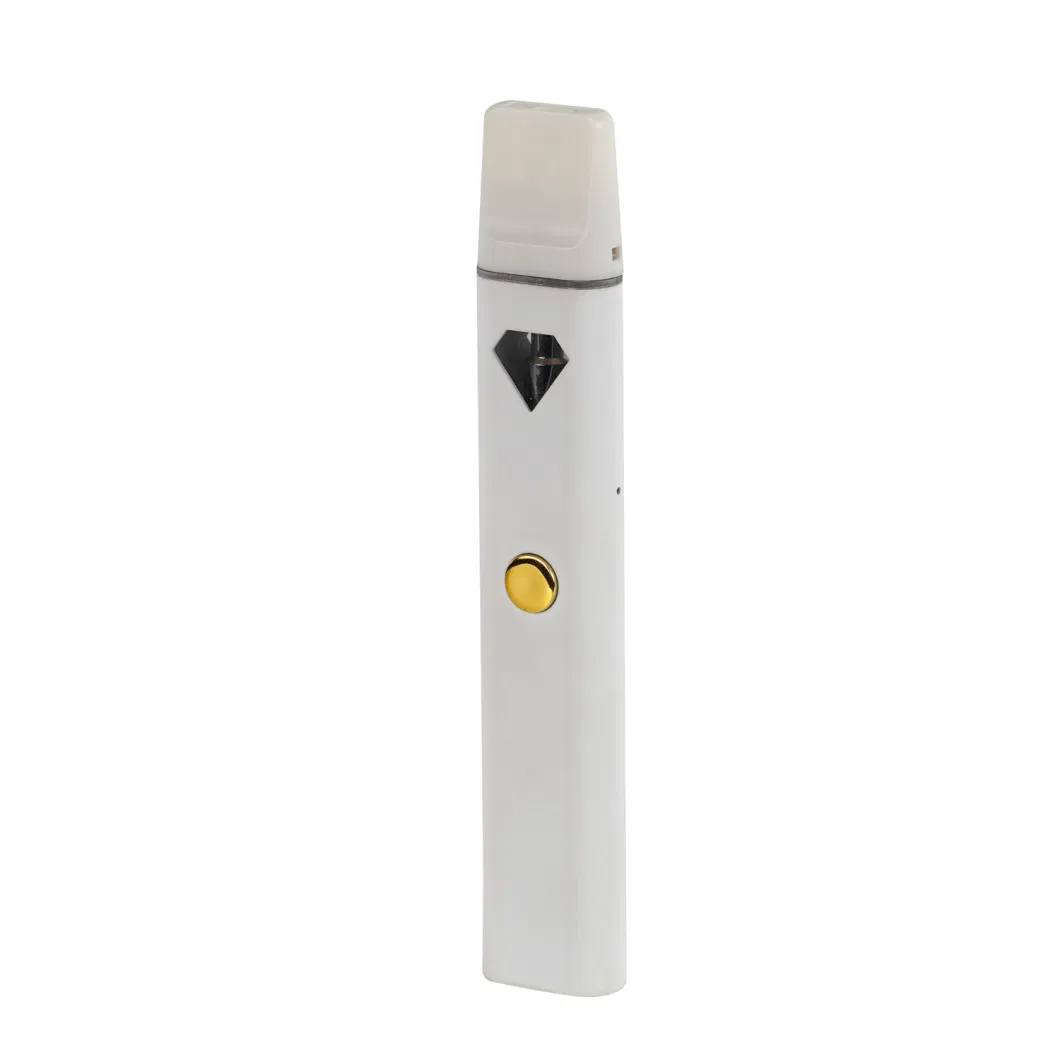 Preheat Torch Diamond Disposable Vape Pen Pod Kit E Cigarettes 2ml Empty Ceramic Coil Rechargeable Vaper Pen for Hhc Liquid Cbdoil Thicker Oils