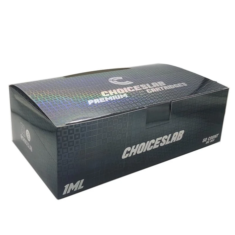 Hot Choiceslab Vape Catridges Ceramic Coil Holographic Packaging 0.8ml Empty Choiceslab Carts