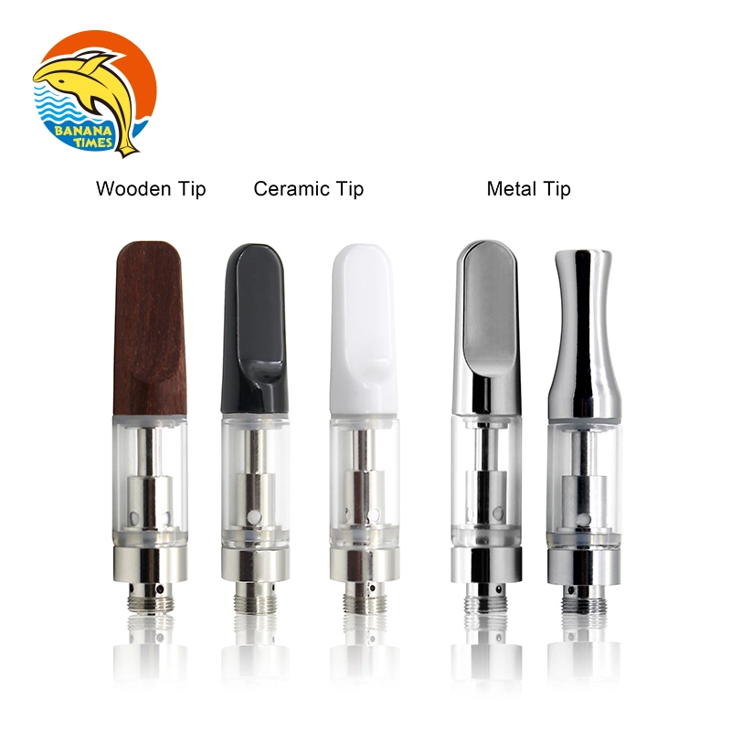 USA Farms Empty Vape Cartridge Glass Tank Screw Tip Disposable 2ml Cartridge