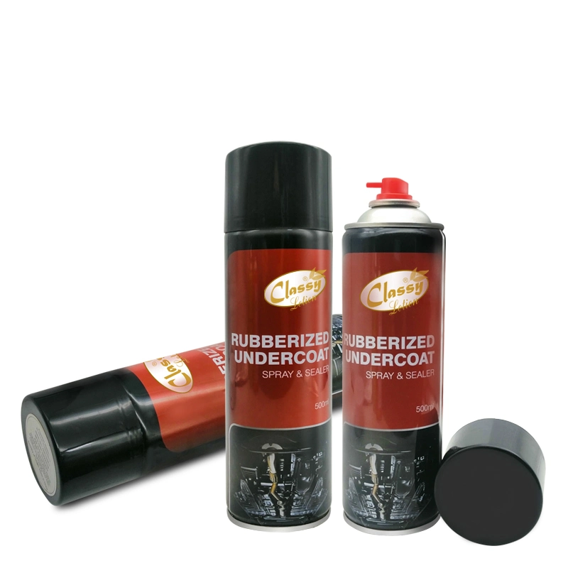 Fast Drying Car Undercoat Paint Rubberized Undercoating Aerosol Spray