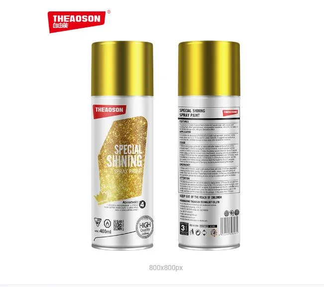 Theaoson 450ml Quick Drying, Corrosion Protection Silver 96% Cold Galvanizing Zinc Spray