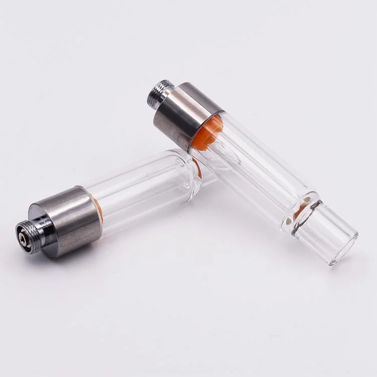 Full Glass 1ml Cartridge 510 Thread 2.0mm with 2 Hole