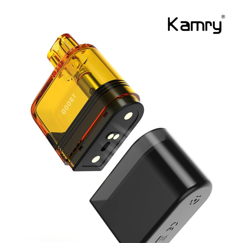 Kamry Bar Self Modeling Disposable Vape Refillable Pod 18000 Puffs Wholesale Disposable Atomizer