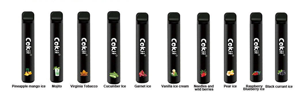 Great Taste Flavor Watermelon Cokii Brand 1200 Puffs System Vape Kits Crystal Ultra Disposable Vape Pod