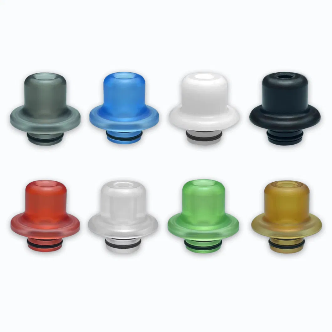 Colorful 510 810 Drip Tip High Quality Resin Atomizer Mouthpiece Shisha Hookah Factory Wholesale