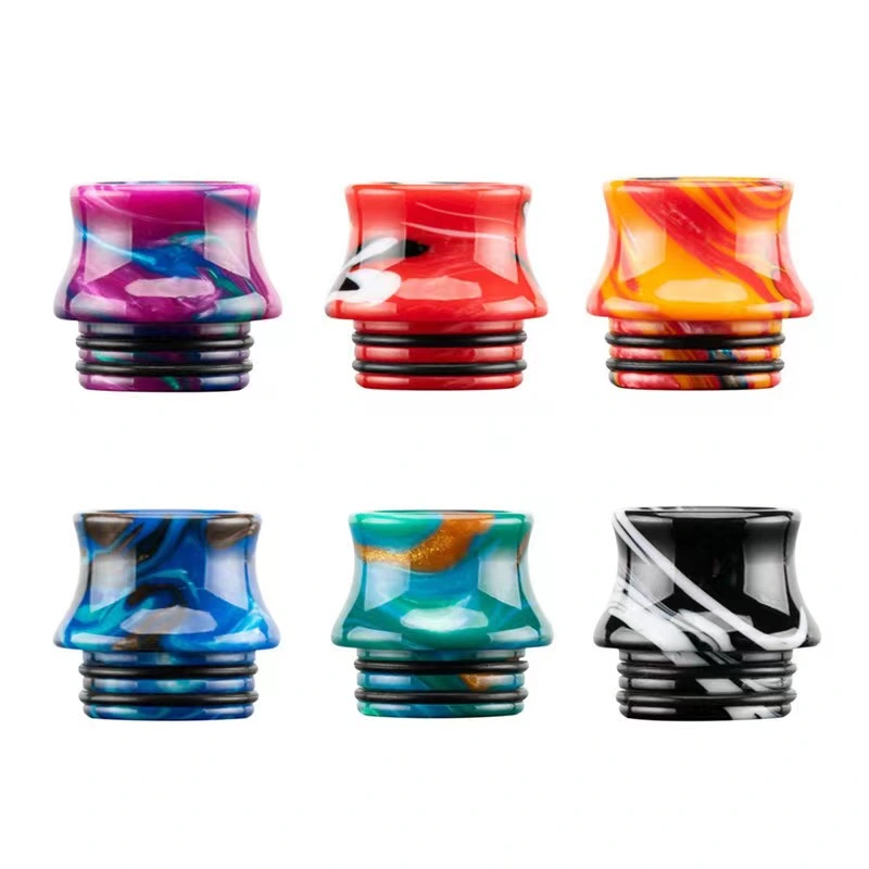 Colorful 510 810 Drip Tip High Quality Resin Atomizer Mouthpiece Shisha Hookah Factory Wholesale