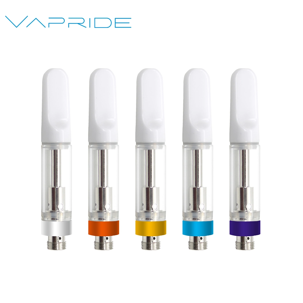 Vapride Factory Wholesale 0.5ml 1ml Ceramic Coil Packaging Empty Vape Cartridge