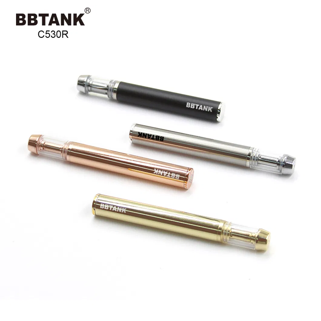 Ceramic Heating Coils Disposable Pen Pod System 530mAh Disposable Vape Pen Rechargeable Disposable Vape Pen
