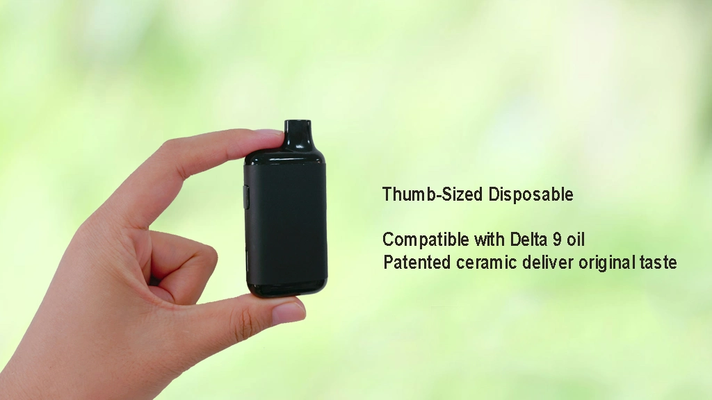 Empty Delta Oil D8 D9 Vape Cartridge Button Activated Preheating Live Resin Disposable Vape Pens