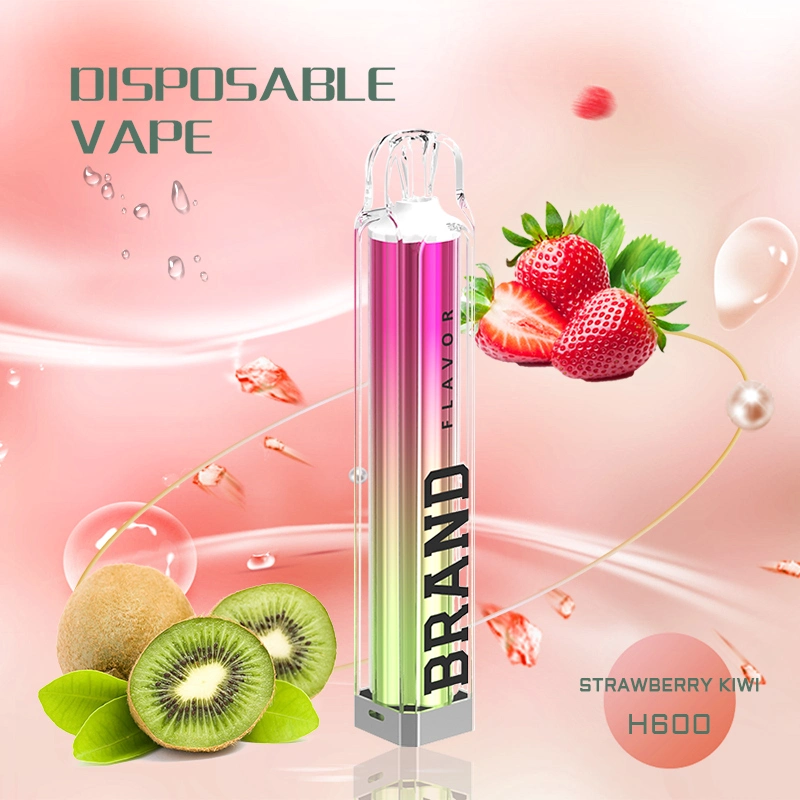 China Wholesale OEM Tpd Ecid E-Cigarette 2ml 600 800 Puffs Fremelx Vaper Empty Pen Style Crystal Disposable Vape with LED Flashlight in Europe Spain UK