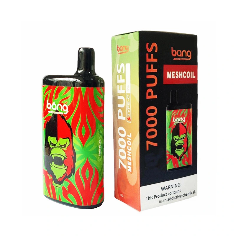 Zbood Customize Bang 7000 Puff Fury Bar Vending Oil Logo Custom Aivono Fury Lana XXL Bm Disposable Vape Pen