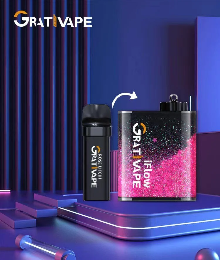 New Fashion Trends Disposable Vape Replaceable Cartridges Grativape Iflow Suit Kit 1000 Puff Pod