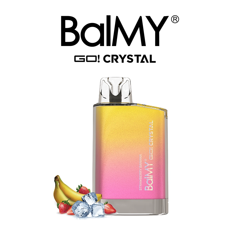 A&D New Offer Balmy Go Crystal 600puffs Ecig Tpd Registered Disposable Vape