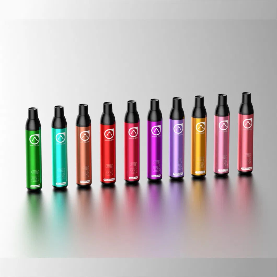 2022 Latest Custom Disposable 650puffs Vape Pen Slim Portable Ecig Nic Salt Multi Fruit Flavors Pod