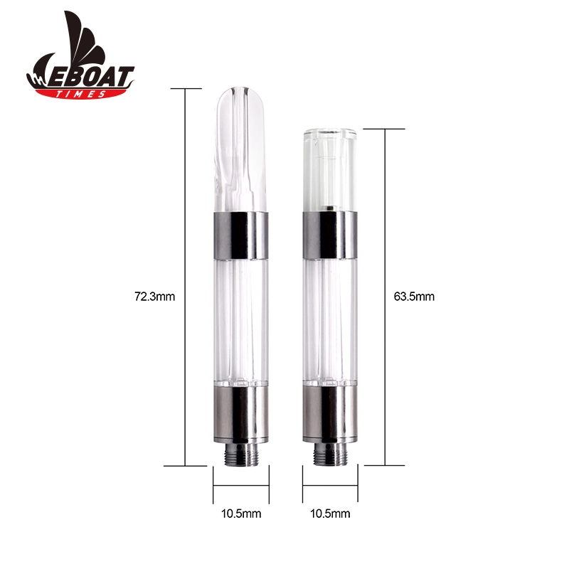 Bottom Intake Holes 1.0mm Fully Vaping Vape Pen 510 Cartridge