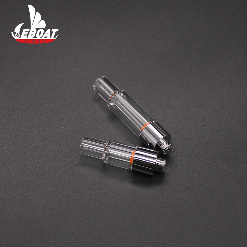 Wholesale 510 Thread Battery 1ml Atomizer All Glass Vape Carts Empty Vape Pen Cartridge