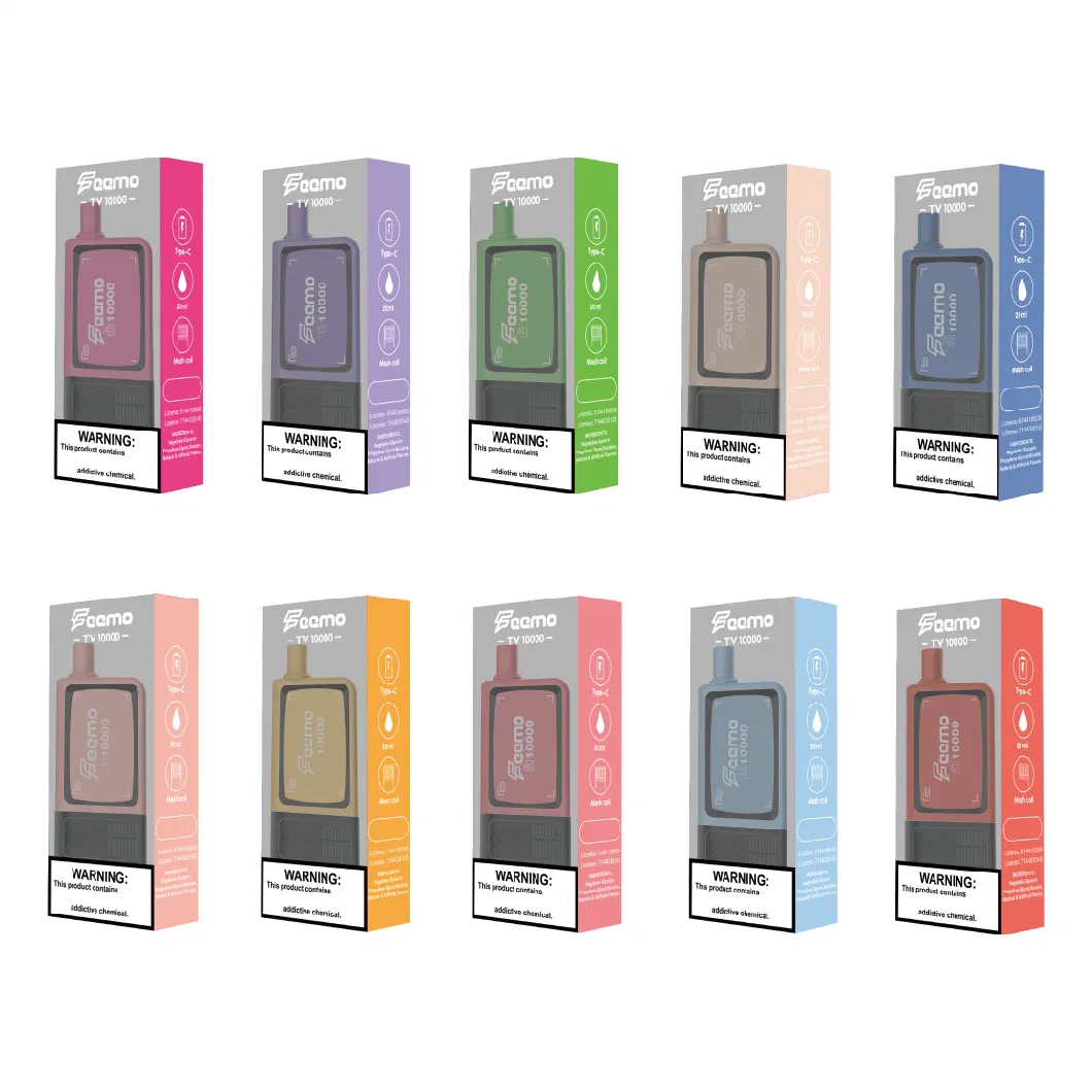 Disposable Rechargeable Electronic Cigarette Feemo T10000 (Pod+ Charging Base) Wholesale Vape