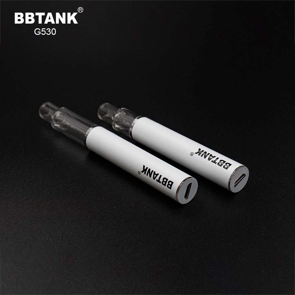 Bbtank All Glass Disposable Vape 1g 0.5g Delta Thick Oil Vaporizer Pen