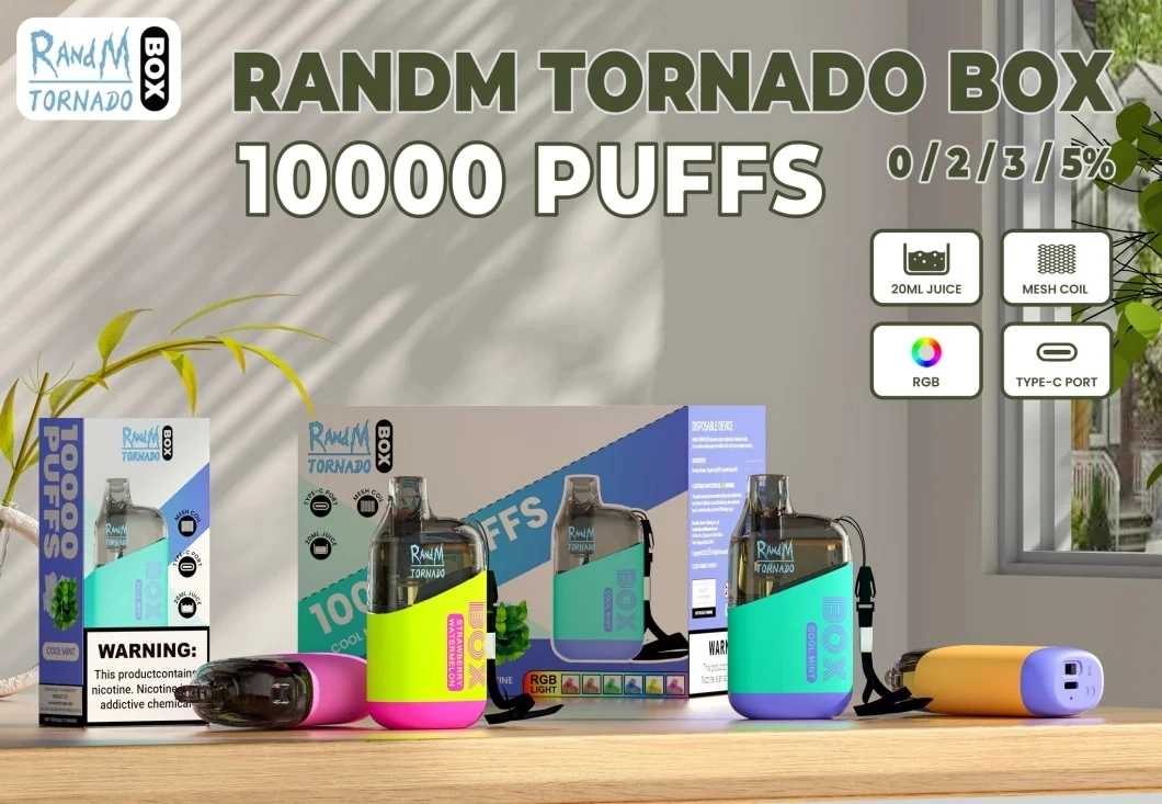 Original Randm Tornado 7000 Puffs 2% Nicotine 850mAh Type-C Disposable Vape