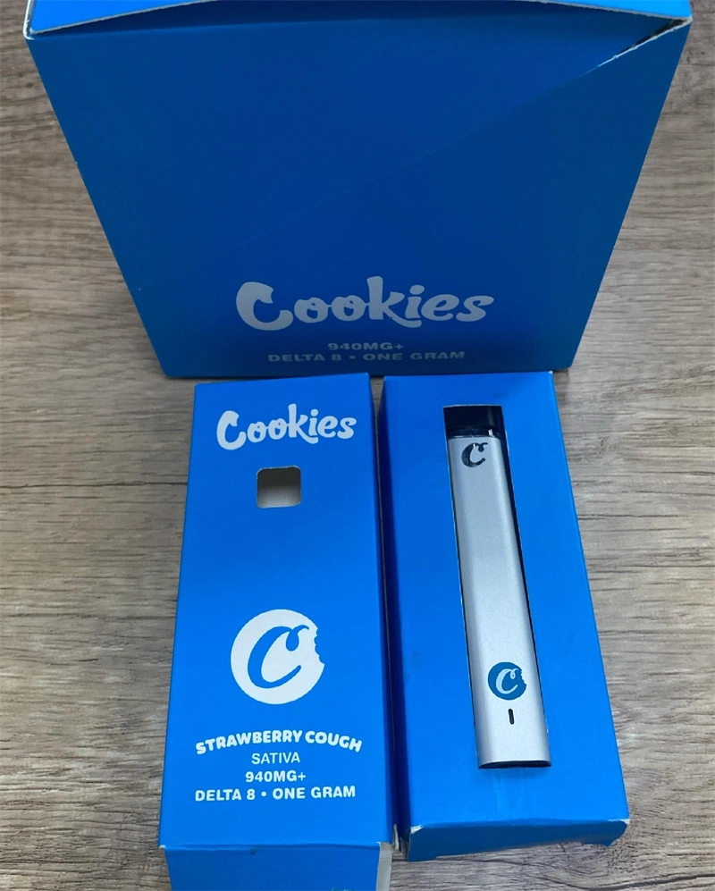 Disposable E Cigarettes Cookies Vape Pen 280mAh Battery Starter Kit Ceramic Coil Empty Atomizers Vaporizer 0.5ml with Packaging