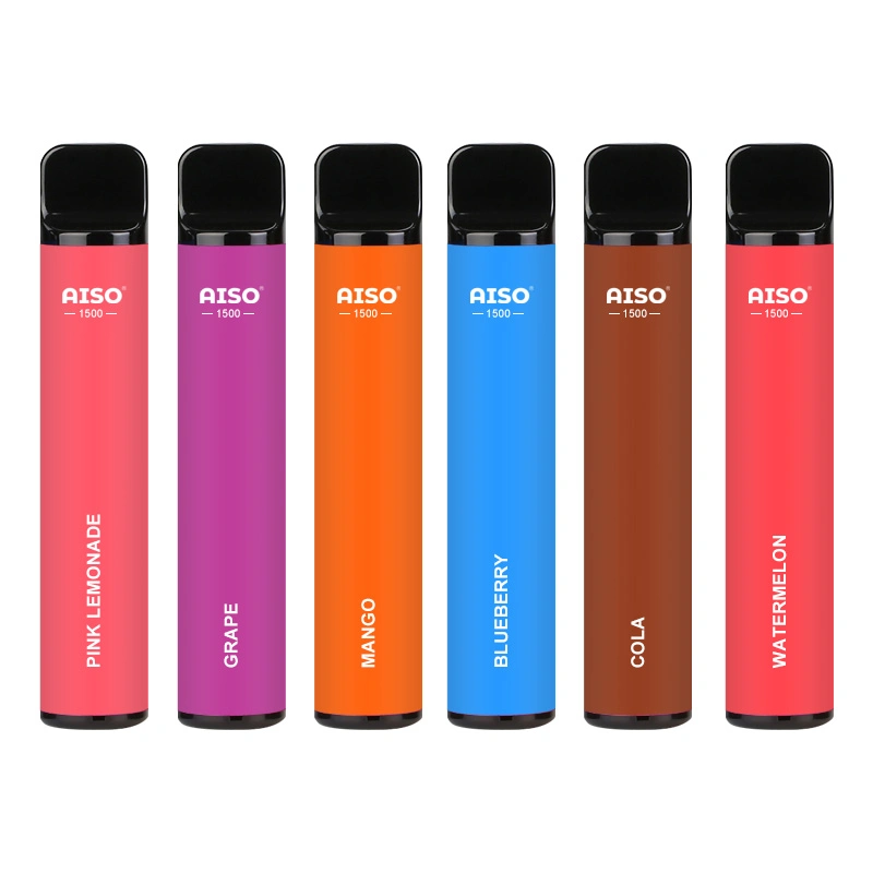 Custom Nicotine Free 2% 5% 4.8ml 850mAh 1500 Puffs Disposable Vaporizer