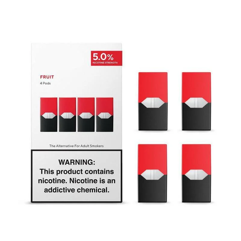 Factory Direct Jull Pod 4 Pack 2% Starter Kit 18mg Pods Disposable Electronic Cigarette Pen Type Electronic Cigarette Refill Vapes