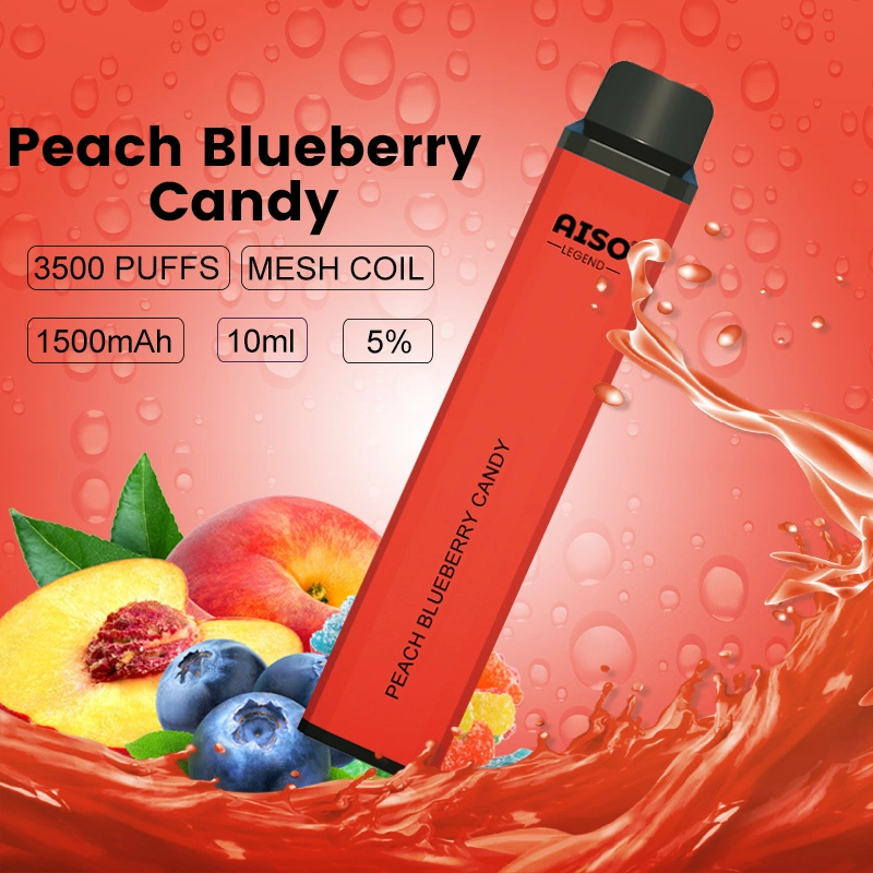 Wholesale Aisoelux 3500puffs Disposable Vape with 1500mAh 5% Nic Electronic Cigarettes