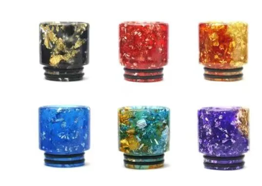 510 810 Honey Comb Luminous Drip Tip Tank Mouthpiece