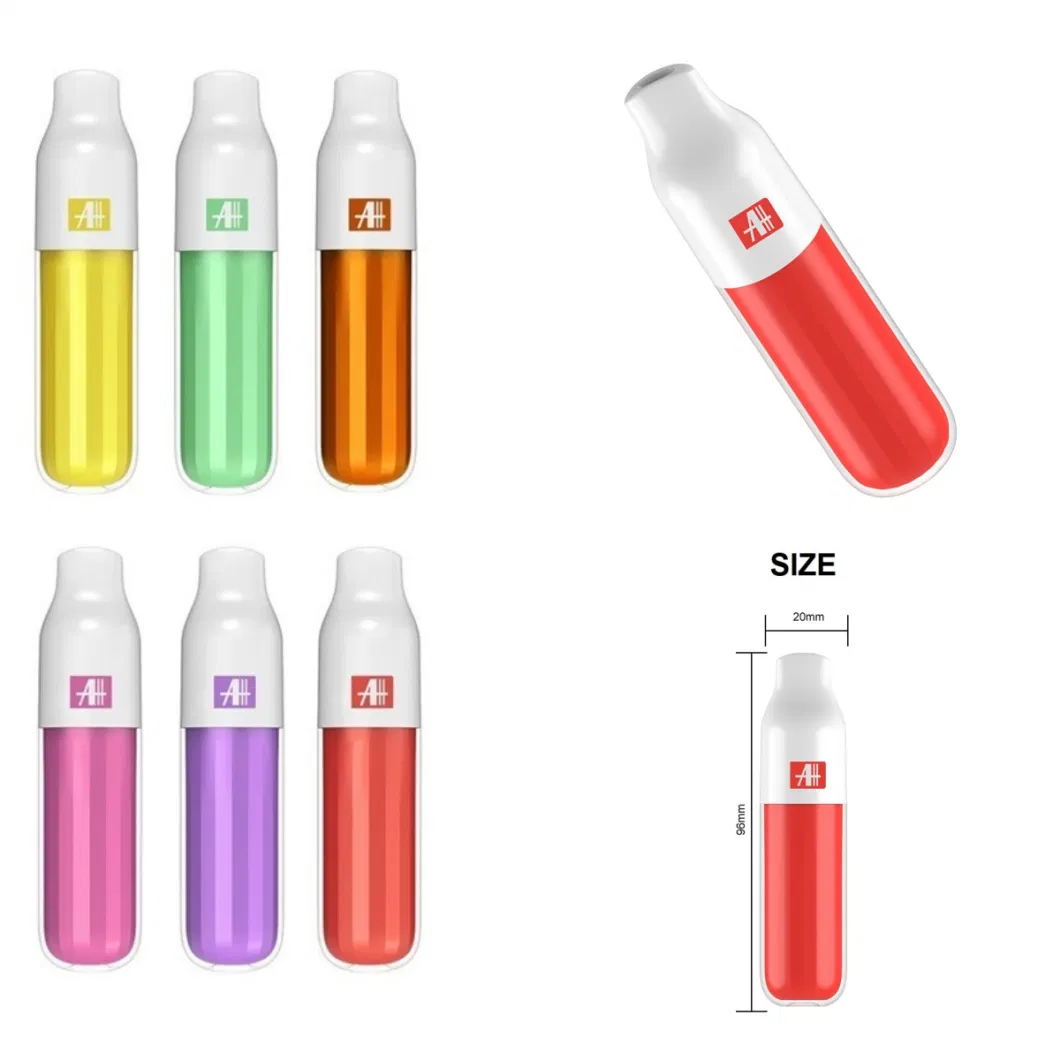 2022 Hot Sale Best Disposable Vape 600 Puffs 2ml Dual-Color Vape Wholesale Distributors