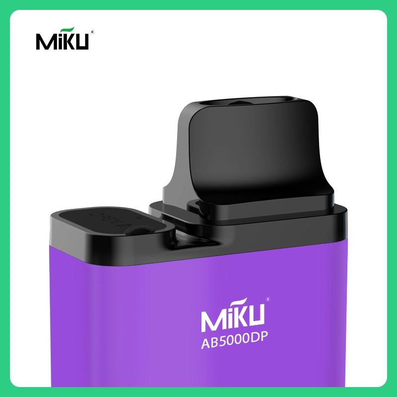 Miku 5000 Puffs Bar Electronic Cigarette 2% 20mg Nicotine-Salt Disposable Vape OEM