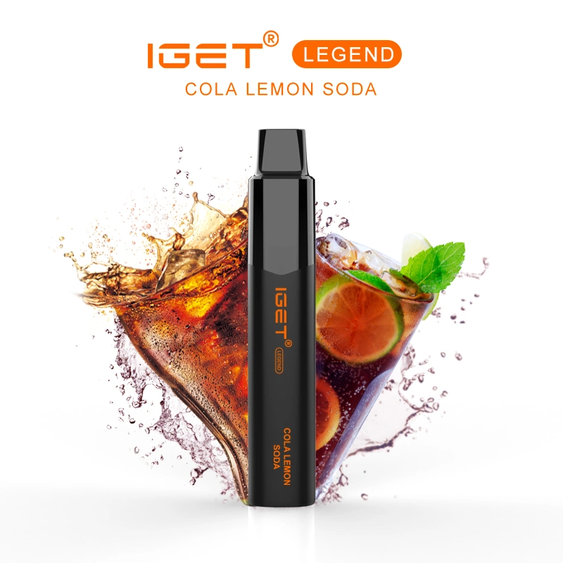 Hot Sale High-Tech Iget Legend Disposable Pen 4000 31 Fruit Flavors