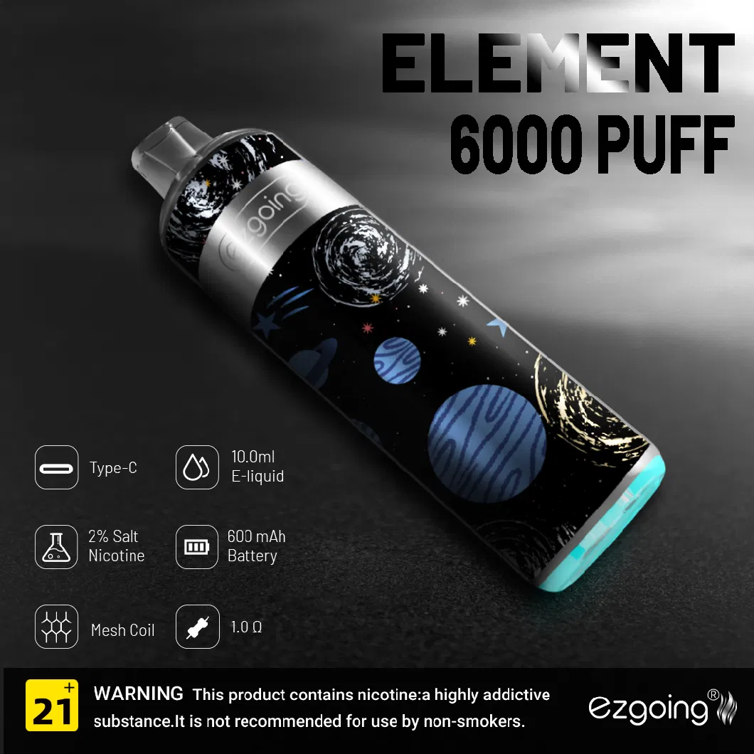 Wholesale Disposable Empty Electronic Vape 800 6000 Puffs One-Time Shisha Pen Hookah Price Disposable I Vape Amazon with CE, RoHS, FCC Certifications