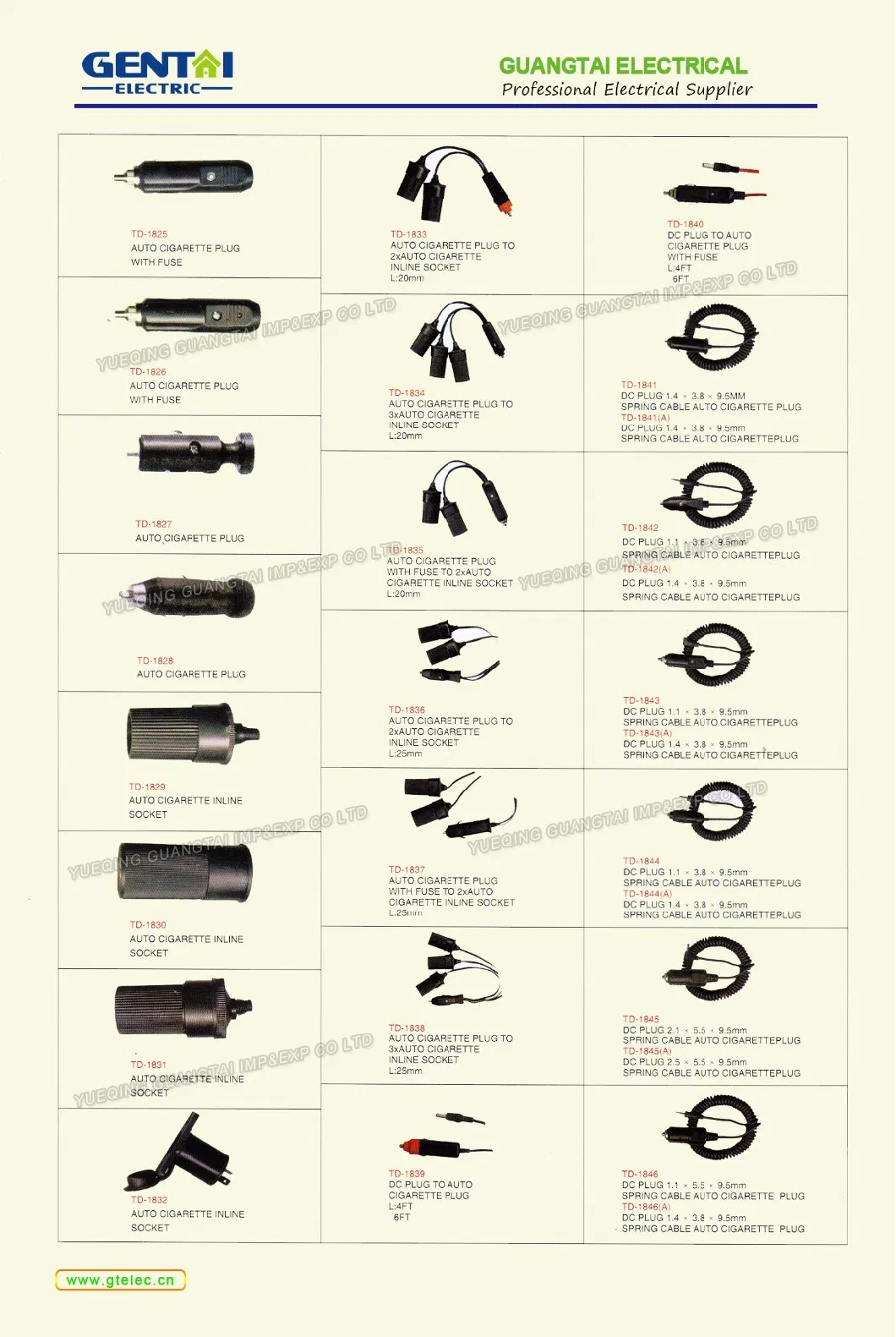 Car Cigarette Lighter Extension Cable Power Socket Adapter