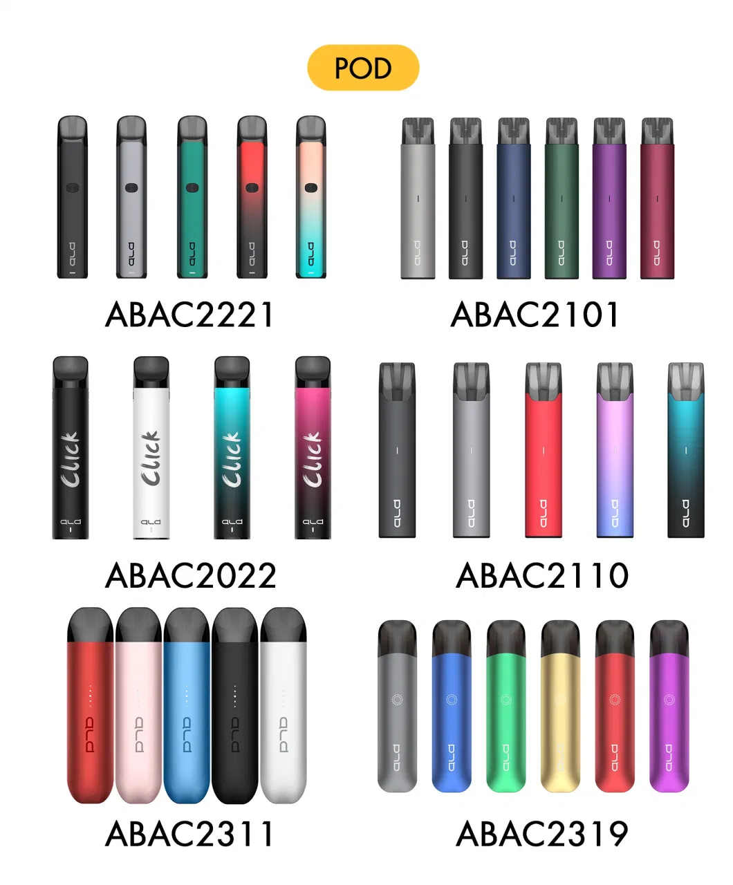 Tpd Flavor 2ml Refillable Pod Disposable Vape Refill 5 Times 10ml 5000 Puffs Refillable Empty Vape