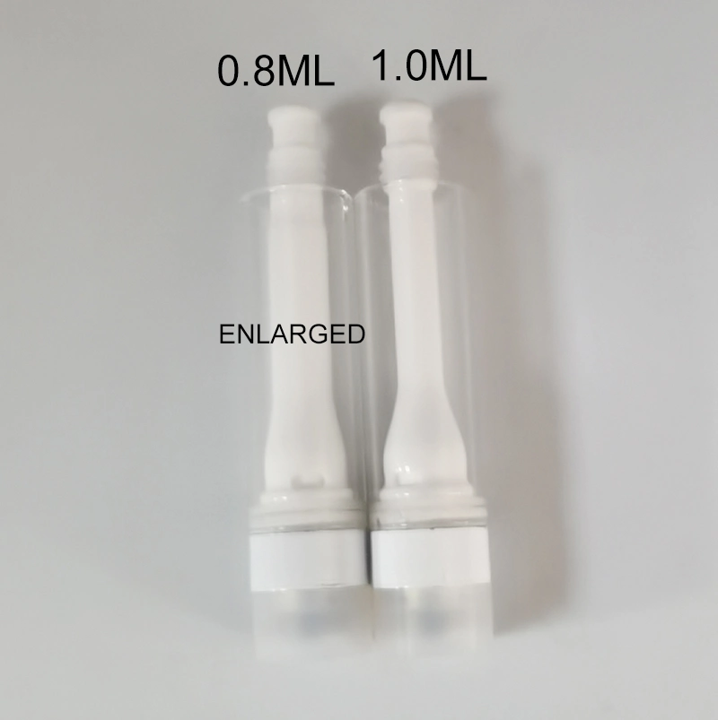 Us Top Sell D8 Oil Cartridges 0.5ml/0.8ml/1.0ml Empty 510 Disposable Vape Cartridge Empty Oil Carts Cartridges Pods Vaporizer E Cigarette 1ml 2ml Cart