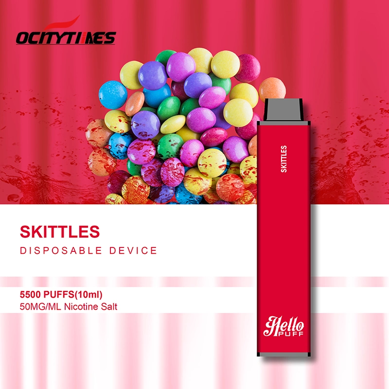 Ocitytimes 2021hottest 4500puffs Delta8 Disposable Vape Pen Cartridge Flavors