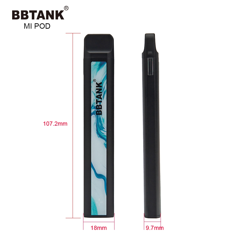 Rechargeable 350mAh Battery Disposable Vaporizer Pod Bbtank Replaceable Pod System