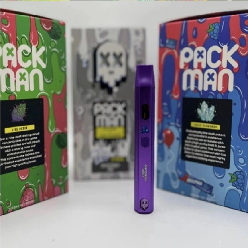 2ml D8 Hhc Disposable Pod Empty Vape Pen Type-C Charge Preheat and Voltage Adjustable E Cigarette Disposable Vape Pack Man
