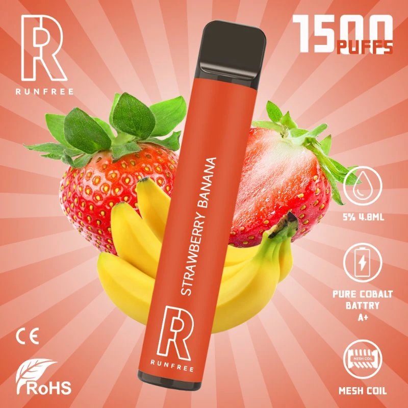 China Wholesale Amazon Electronic Cigarette Runfree 600 Puff 2ml Oil RGB Light Rechargeable Replaceable Refillable Disposable Vapes