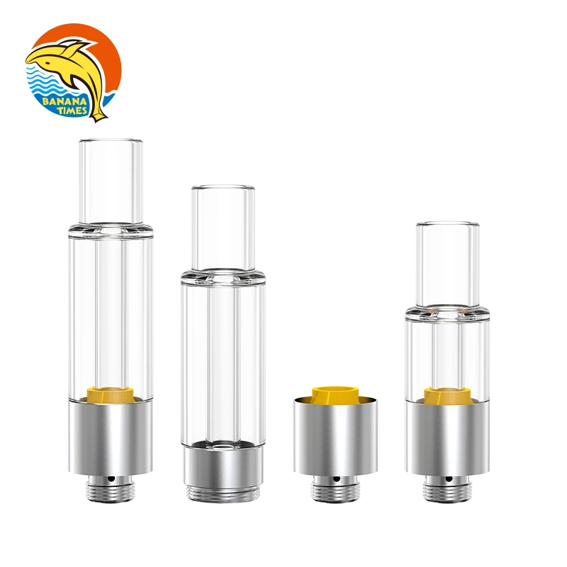 All Glass Vape Cartridges 0.5ml 1.0ml Vaporizer Ceramic Coil Cartridge Hhc 510 Thread Vape Carts Empty Glass Leakproof Tank Cartridge