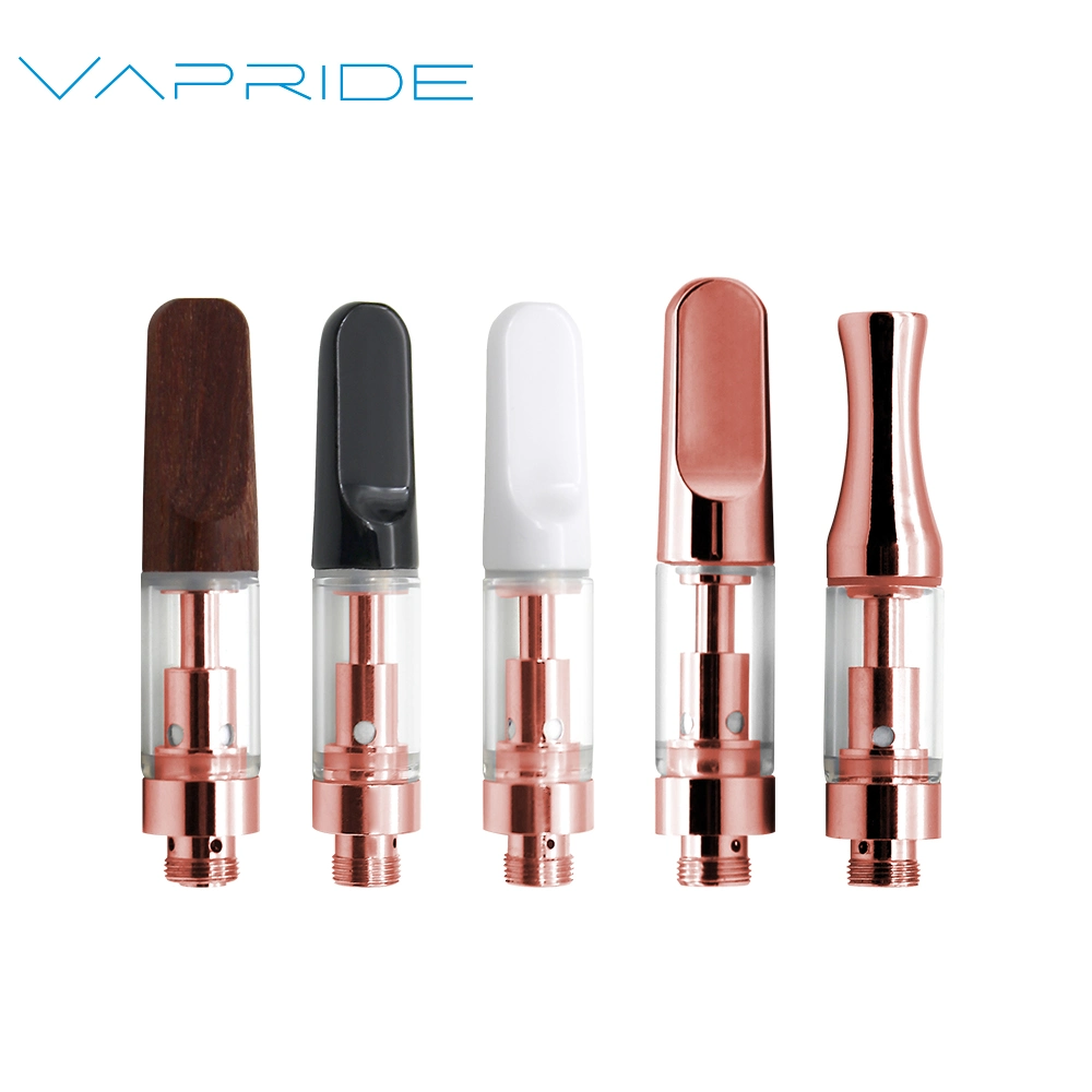 Vapride Factory Wholesale 0.5ml 1ml Ceramic Coil Packaging Empty Vape Cartridge