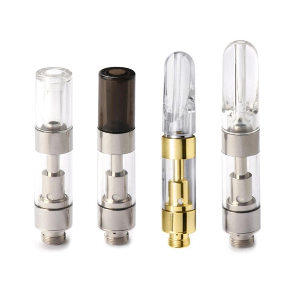 RW C12 China Wholesale 510 Thread Glass Tank G5 1.0ml 0.5ml Ceramic Vertical Coil Vaporizer Rechargeable Disposable Oil Cartridge Pen