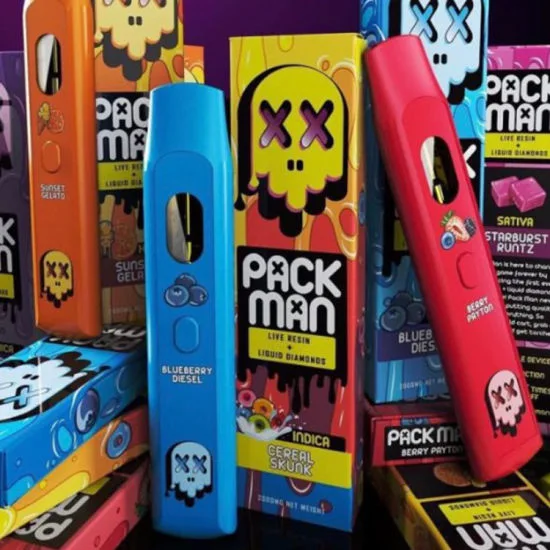 Pack Man Disposable Vape -10 Stack Packs