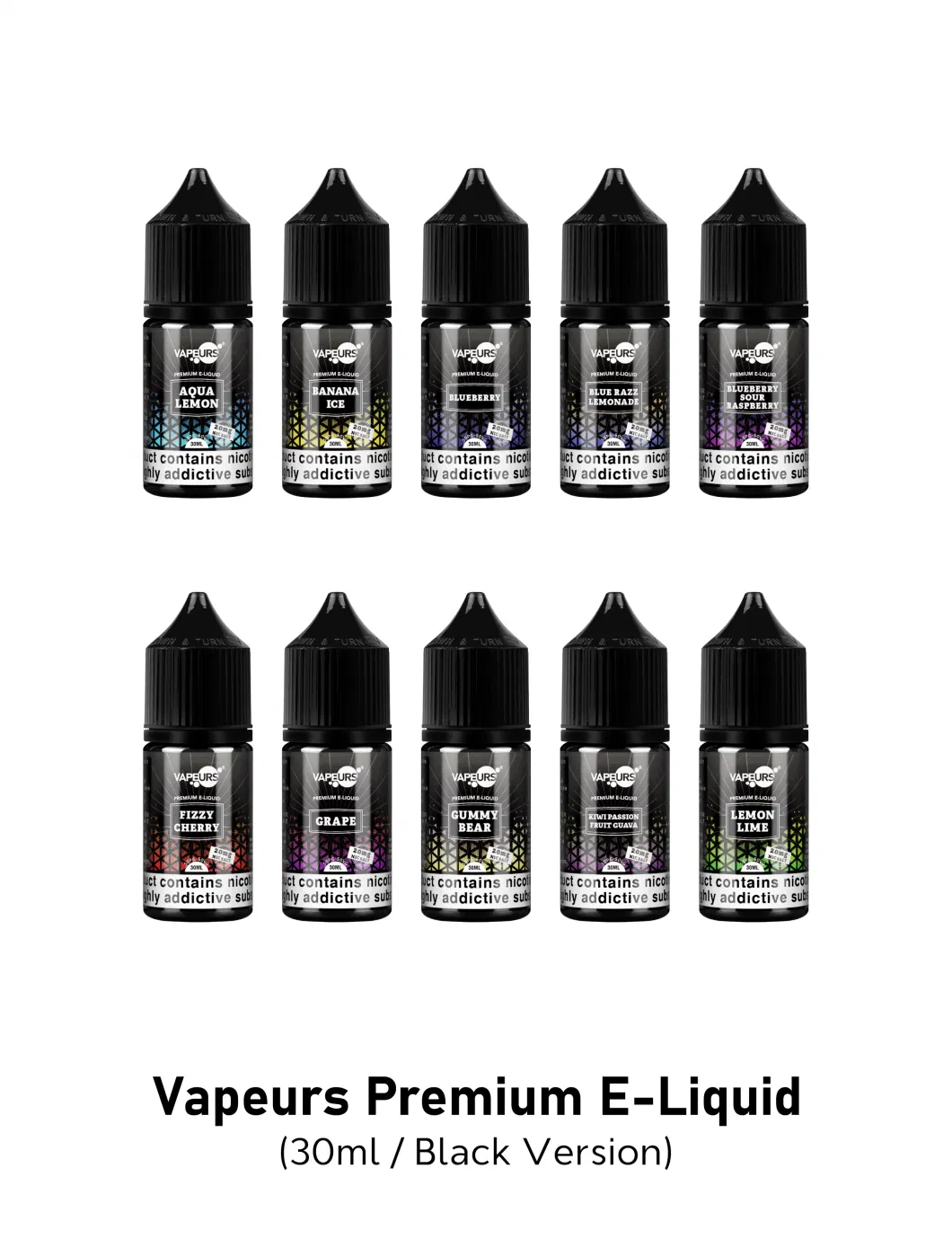 Disposable E-Cigarettes High Strengths Best Vape Juice 10 20 30 60 100 Mg Ml Pure Wholesale E Liquid Nicotine