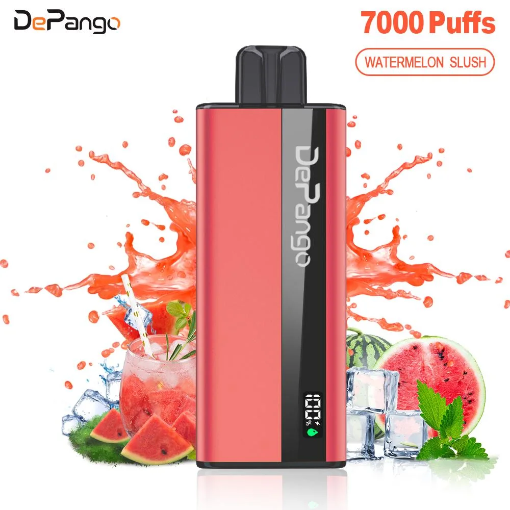 Multi Flavors 7000 Puffs Disposable E Cigarette Mesh Coil Blue Razz Flavors Type-C 20ml Vape Pen