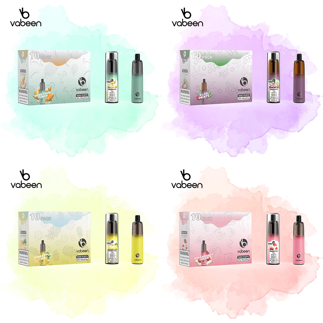 2021 Newest Disposable Wholesale Vape Pen 11 Flavors Electronic Cigarette 5000 Ultra-Large Puffs